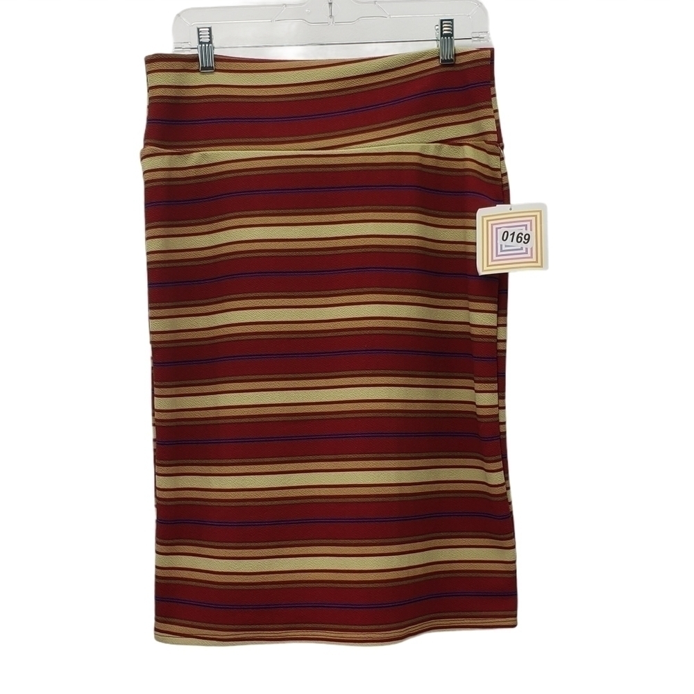 LuLaRoe - Cassie - L - Red / Gold